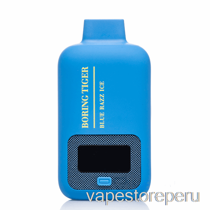 Vaporizador Humo Luffbar Aburrido Tigre 25000 Desechable Azul Razz Hielo
